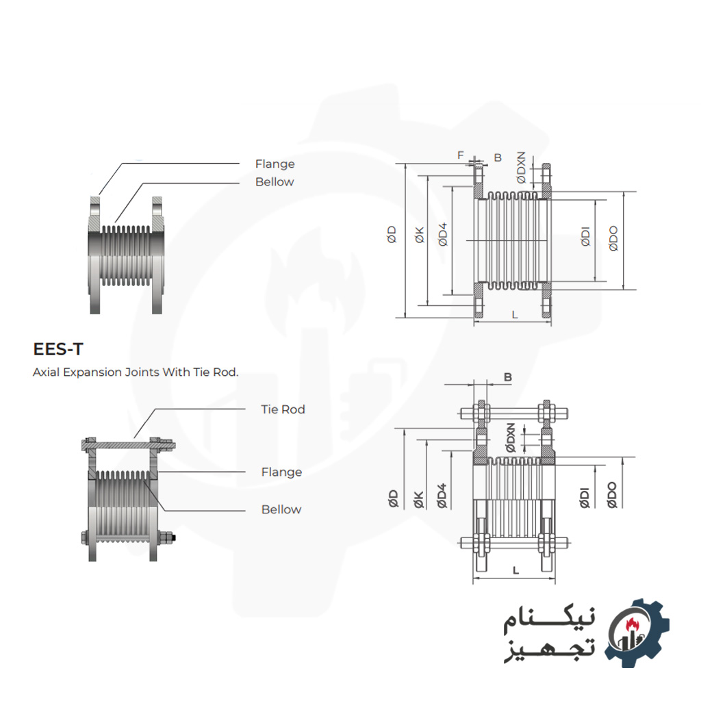 انواع-اکسپنشن-جوینت